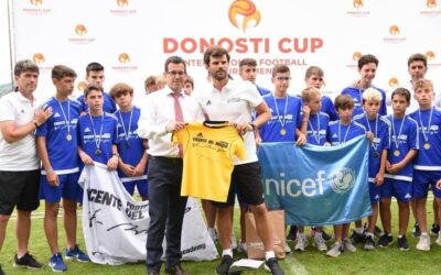 Premio UNICEF a la deportividad en el Torneo Internacional Donosti Cup 2019