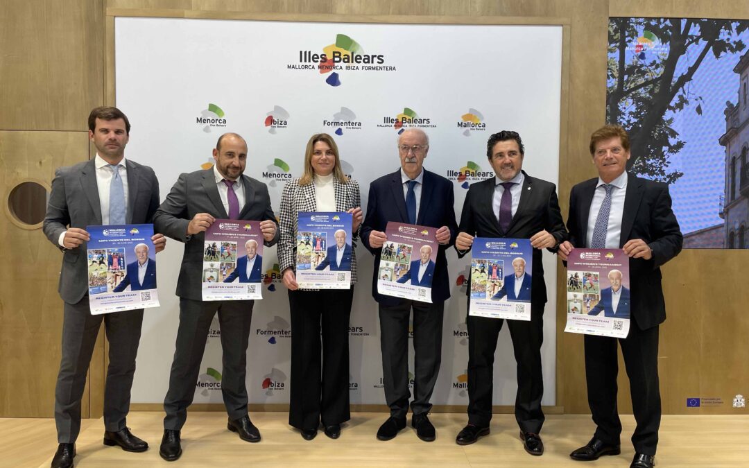 Vicente Del Bosque presenta en FITUR sus eventos internacionals en Mallorca